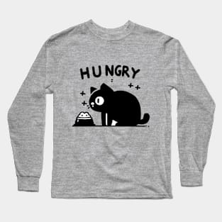 Feed me, miaw! Long Sleeve T-Shirt